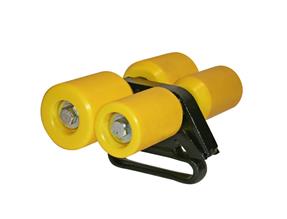 Sonny's Roller Assembly 4-Wheel with X458 Chain Link Complete