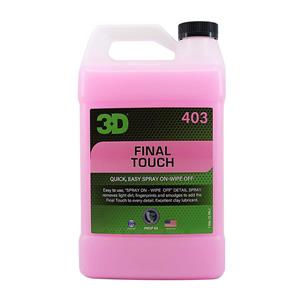 3D Final Touch Quick Detailer 1 Gallon