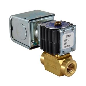 DEMA 401P.3 24V Solenoid NC Brass 1/4in
