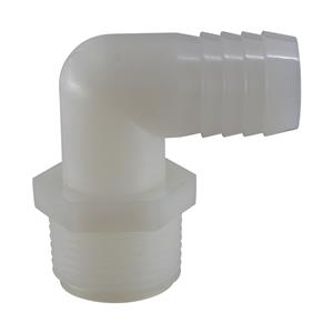 Barb Elbow Nylon 3/4in M x 3/4in Barb