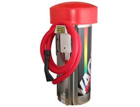 JE Adams 9235-3LD Commercial Vac, 3 Motor, Lighted Dome