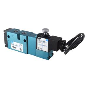 MAC 811C-PM-114CA-152 4 Way Solenoid Valve 120VAC with 1/4