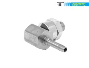 Mosmatic 32.381 DGK Compact, 1/4in NPTM x 1/4in 90 Degree Barb