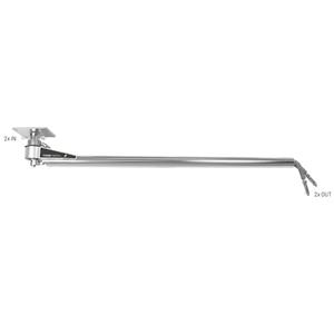Mosmatic 66.454 DP2 Straight 360 Degree Single Ceiling Boom - dual flow - 6
