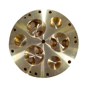 Wanner H-25 Hydra-Cell D25-003-1010 Brass Valve Plate