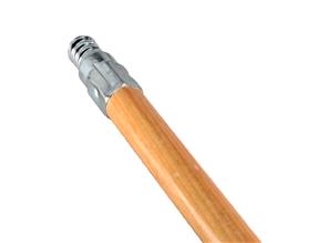 Wooden Brush Handle with Metal Tip 60