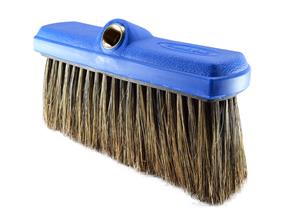 Universal Brush Hog's Hair Foam Brush Head with Blue Plastic Bumper